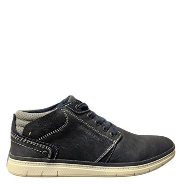 GJK GTS CASUAL TIE BOOT - NAVY